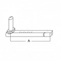 Pin straight hinge for hinges