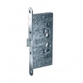 Panic bar lock fireproof door.