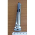 Pin with spring hinge fire resistant door