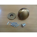 Knob bolt for armored door