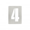 Πινακίδα αρίθμησης 80X60mm