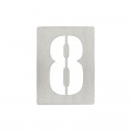 Πινακίδα αρίθμησης 80X60mm