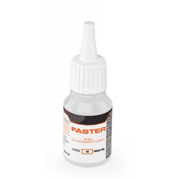 Κυανοακρυλική κόλλα FASTER 20g