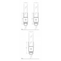 GLASS BOTTOM air-stop for glass doors