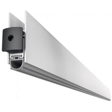 GLASS BOTTOM air-stop for glass doors