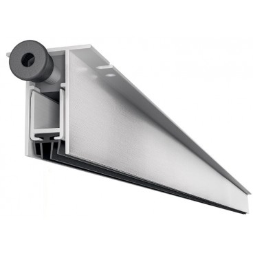Automatic air-stop with ear for armored door