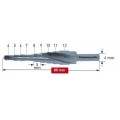Φρέζες διαβάθμισης 4-12mm Karnasch Γερμανίας HSS-XE(κοβαλτίου)