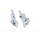 Safety lock with key hooks for sliding doors of iron and aluminum