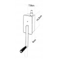 Crank for lifting mechanism for legacy roll