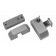 Lockable safety for hinged doors and windows