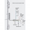 Αυτόματη ανοξείδωτη κλειδαριά CISA MULTITOP MATIC - INOX