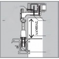 Automatic shutter stop hinge for hinges 