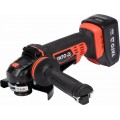 ΓΩΝΙΑΚΟΣ ΤΡΟΧΟΣ ΜΠΑΤΑΡΙΑΣ 18V 125MM SET 2X3AH YT-82828 YATO
