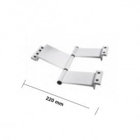 Reversible hinges Camera Europea 220mm MM-10-220
