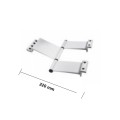 Reversible hinges Camera Europea 220mm MM-10-220