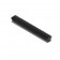Sliding brush waterproofing for doors and windows